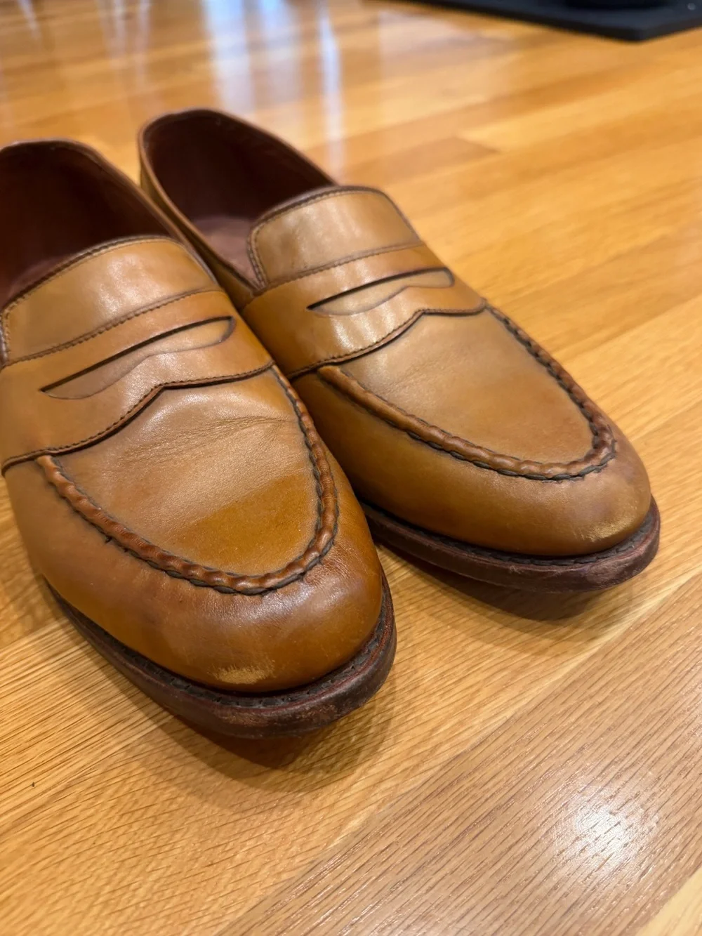 Allen Edmonds Randolph Leather Penny Loafers